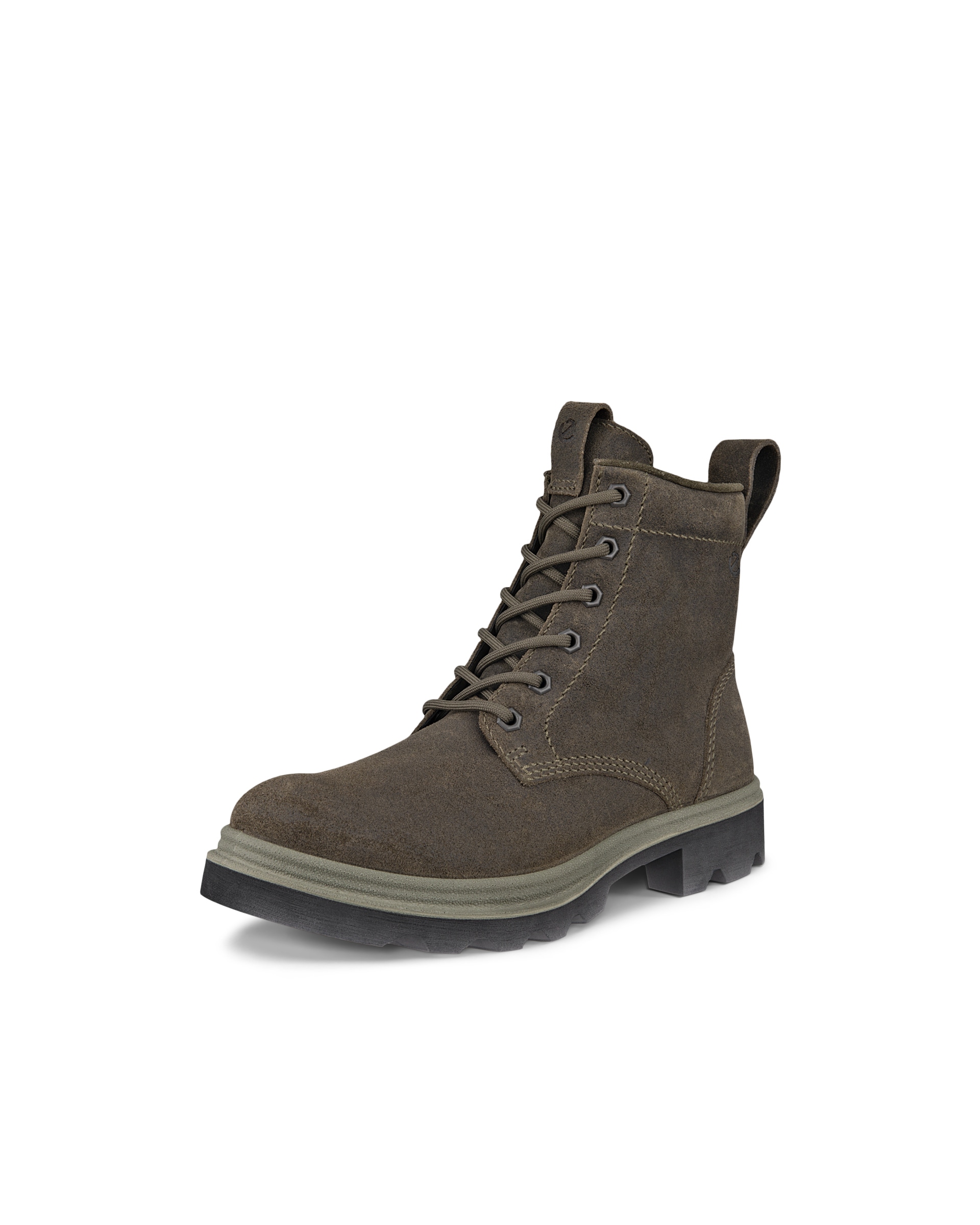 ECCO® Grainer Dames veterlaars - Groen - Main