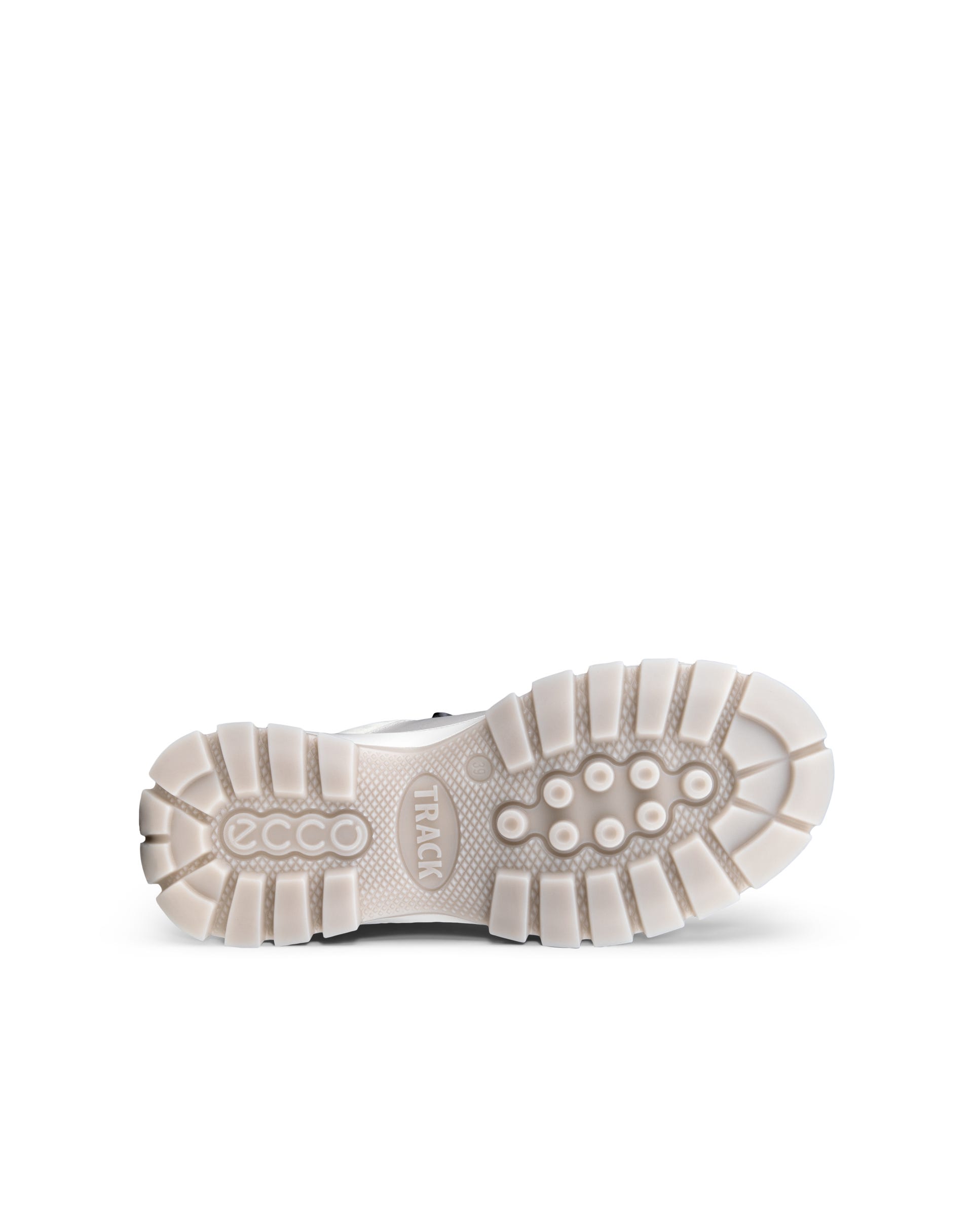 Women's ECCO® Track 30 Leather Waterproof Shoe - Grey - Sole