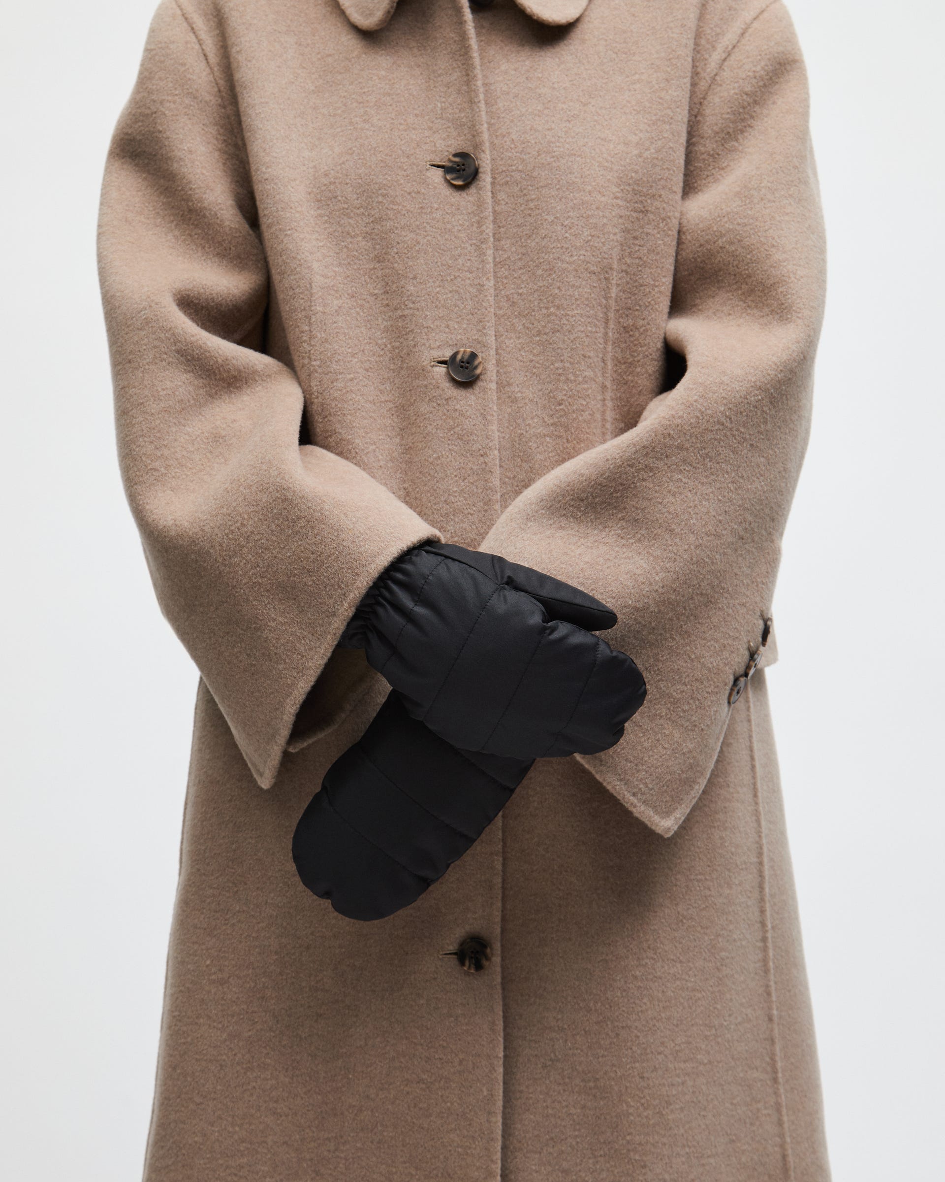 ECCO® Damen Fäustlinge - Schwarz - Lifestyle image-1