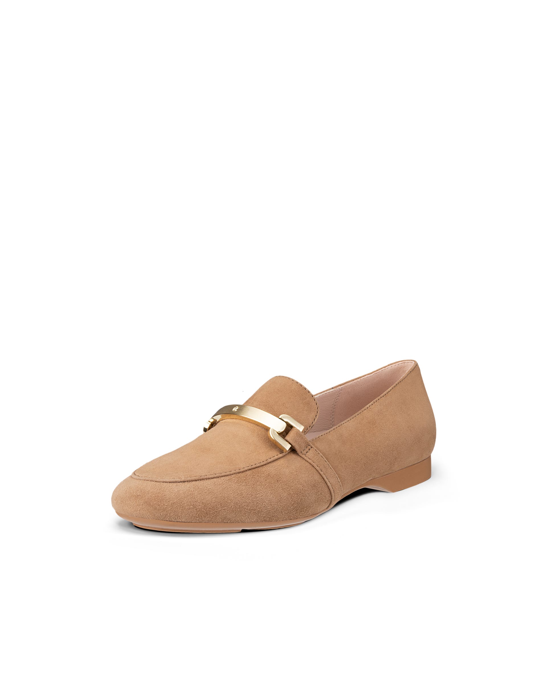ECCO® ELEVATE 15 mocassins daim pour femme - Brun - Outside