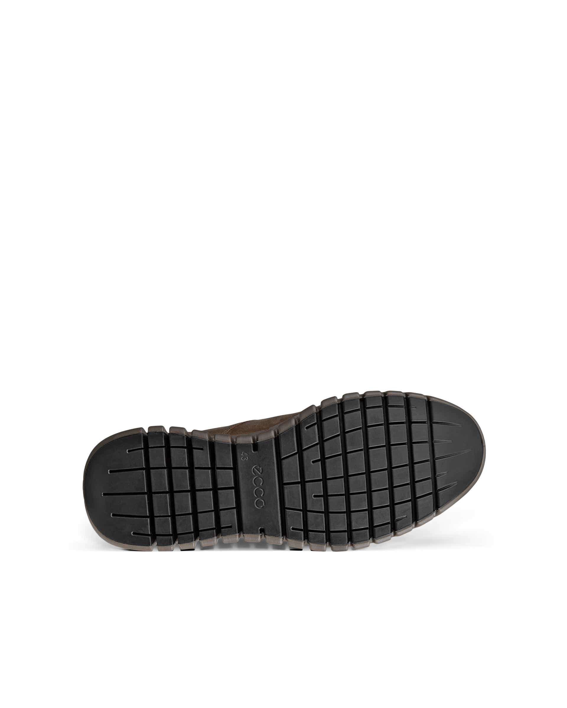 ECCO® GRUUV muške tenisice od nubuka Gore-Tex - Smeđa - Sole