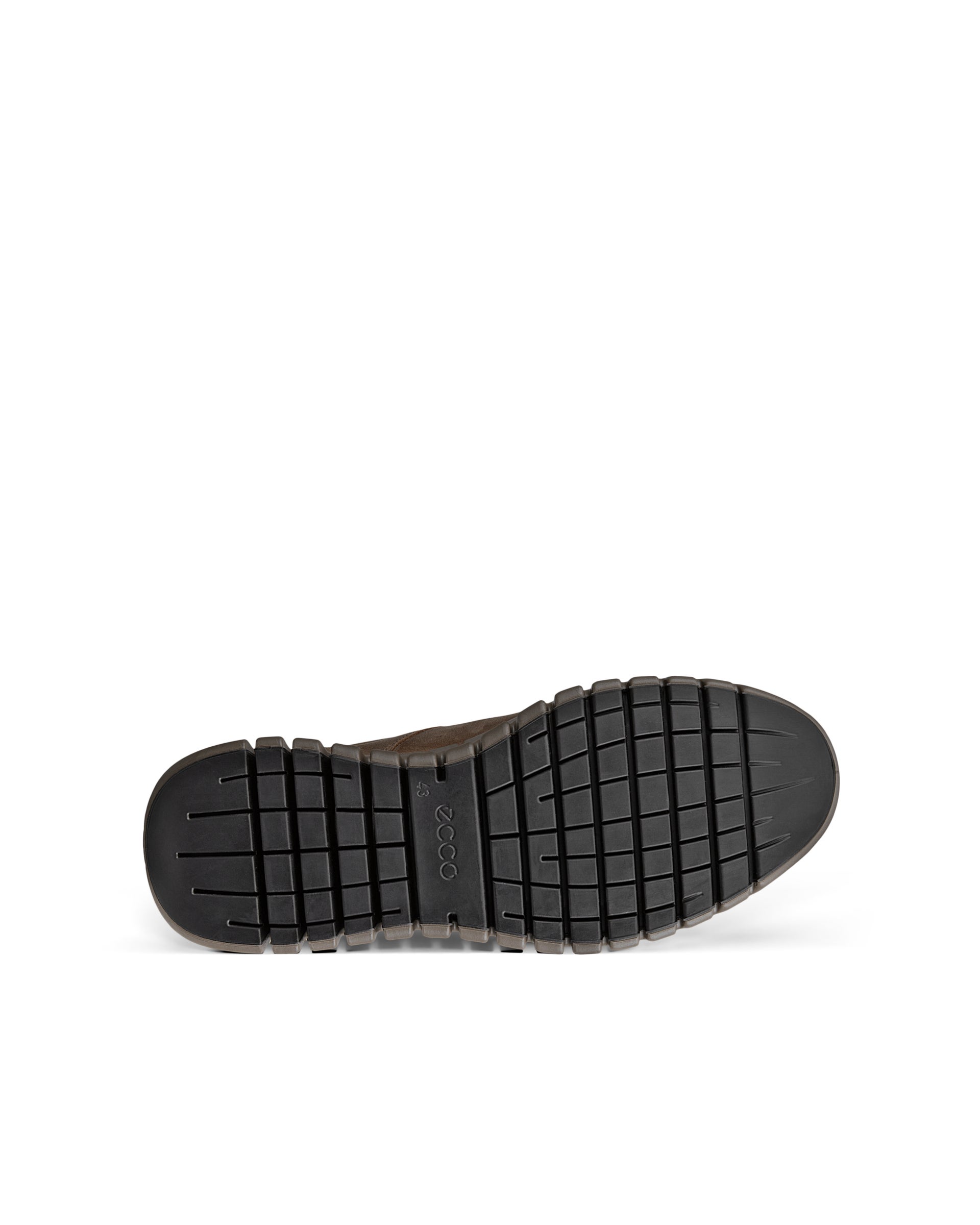ECCO® GRUUV heren sneaker van nubuck met Gore-Tex - Beige - Sole