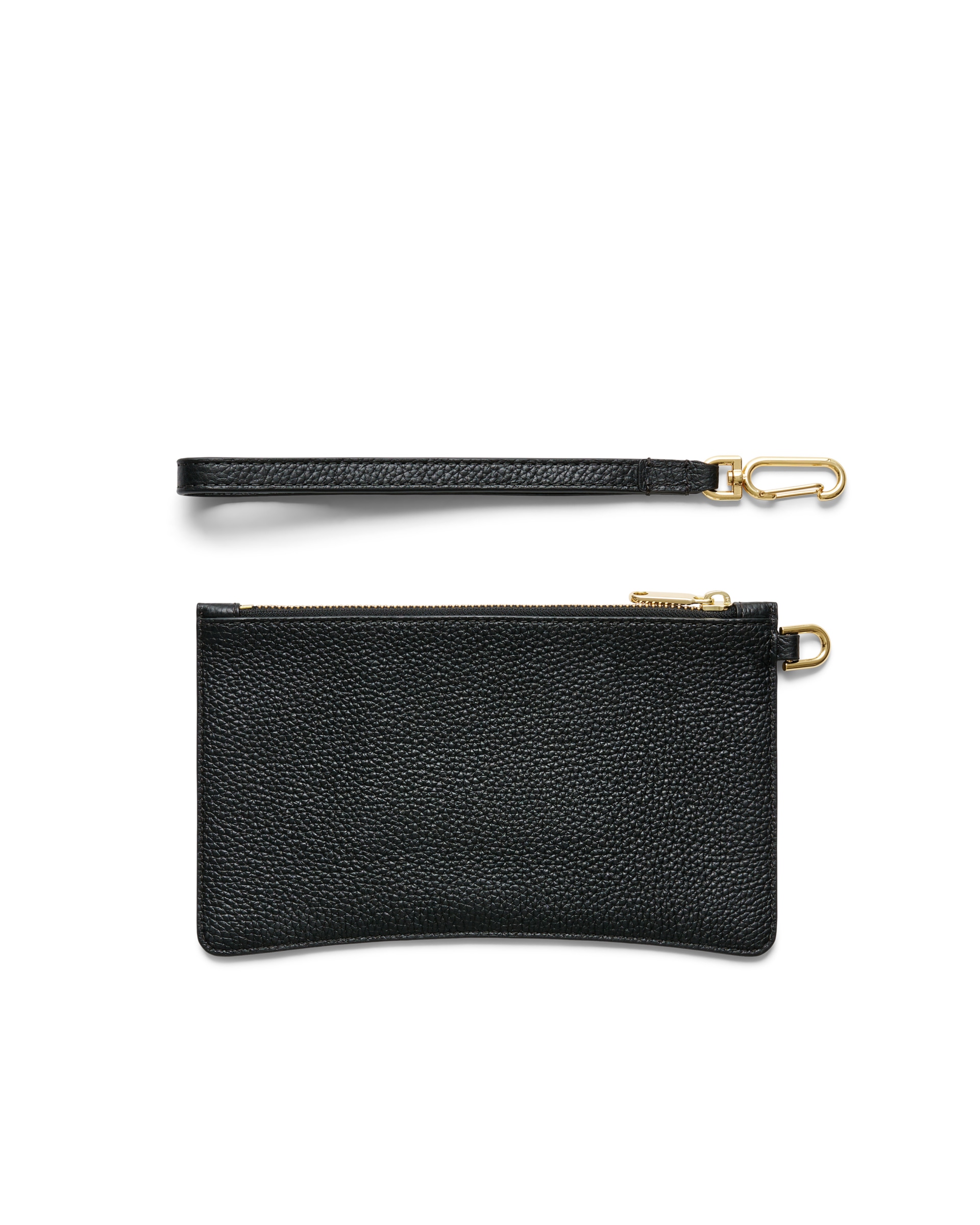 ECCOยฎ Leather Clutch Bag - Black - Back