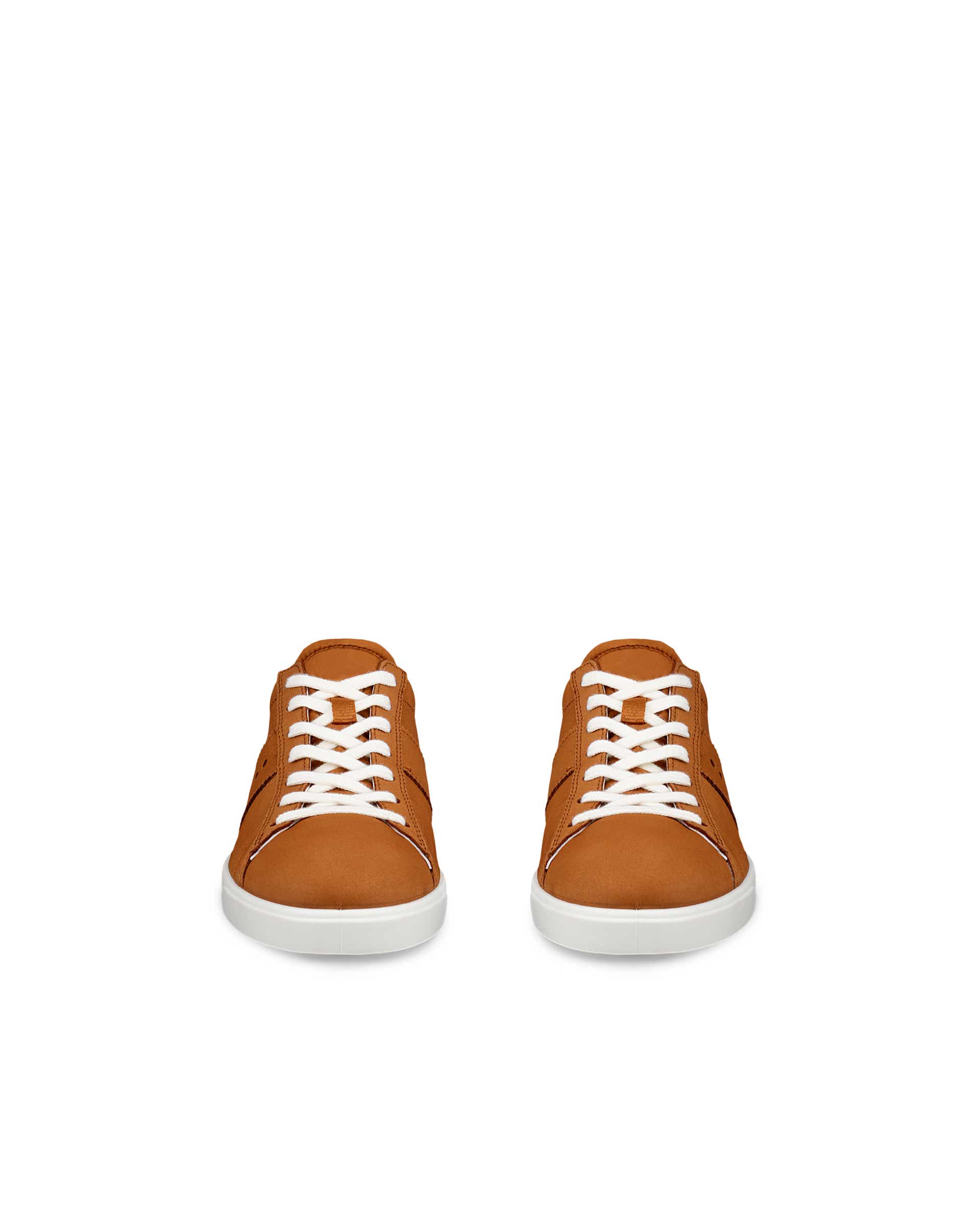 ECCO® STREET LITE baskets en nubuck pour femme - Brun - Front pair