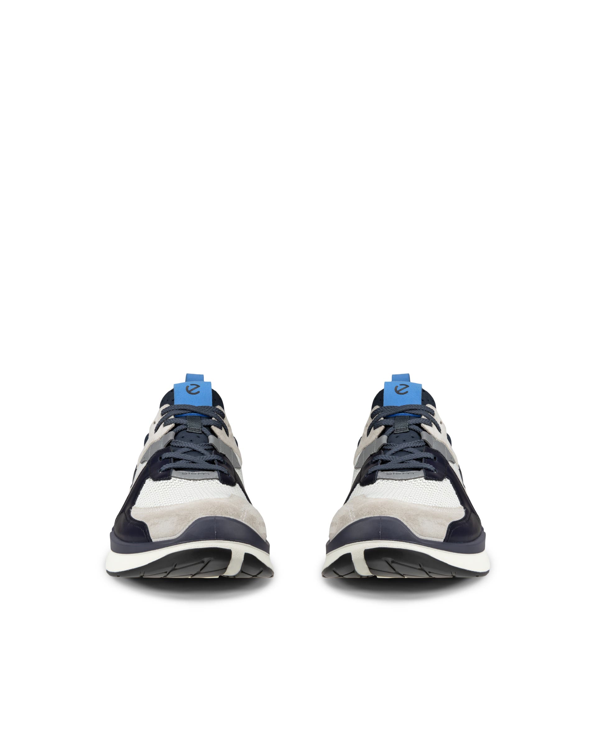 Men's ECCO® BIOM 2.2 Suede Sneaker - Blue - Front pair