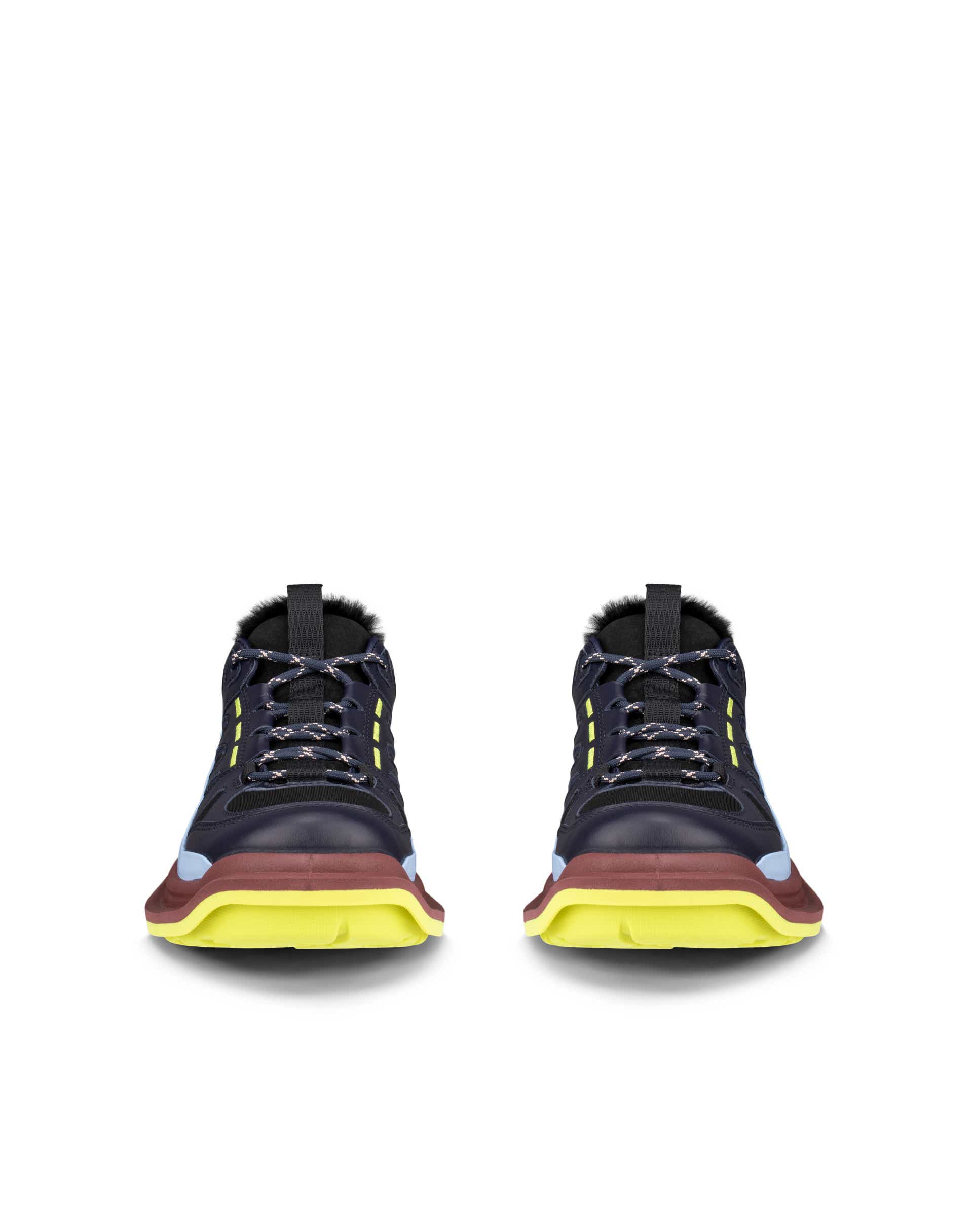 ECCO OFFROAD WOMEN ウィメンズ レザーシューズ - ブルー - Front pair