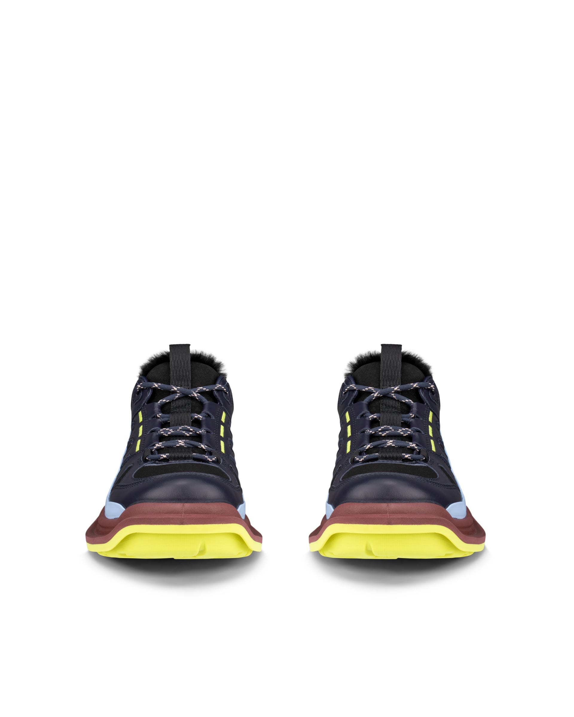 ECCO OFFROAD WOMEN ウィメンズ レザーシューズ - ブルー - Front pair