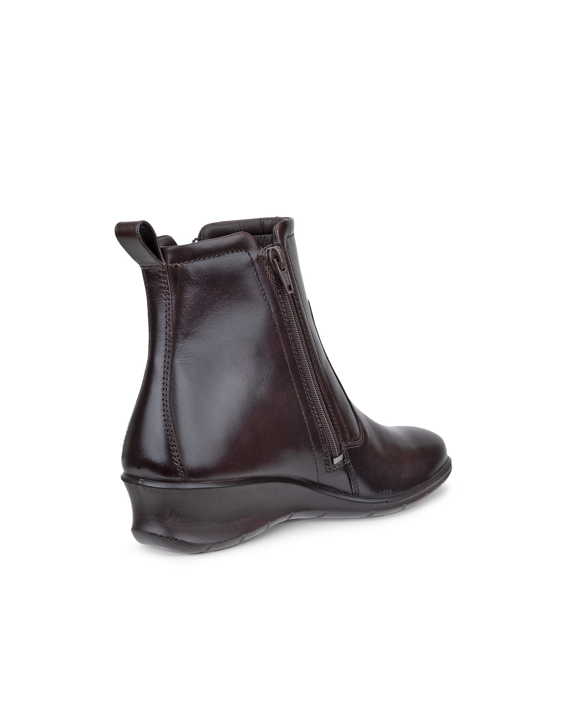 ECCO FELICIA ウィメンズ レザーブーツ - ブラウン - Outside