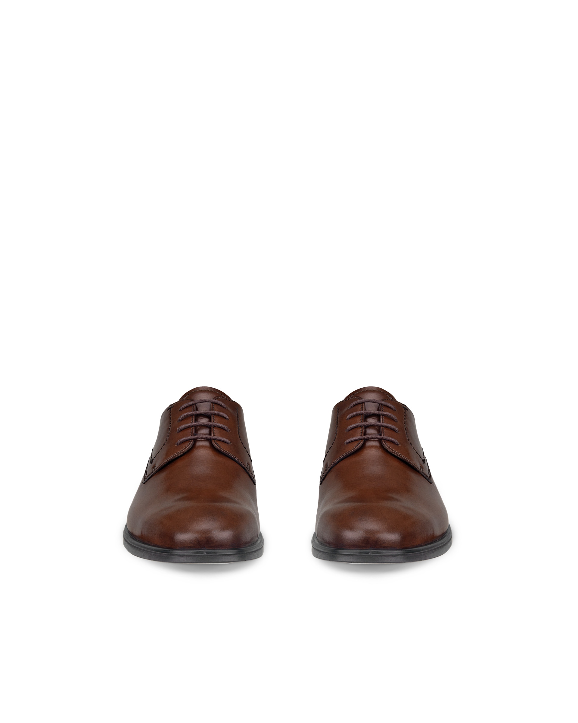 ECCO MELBOURNE TIE MEN'S SHOE - Brown - Front pair