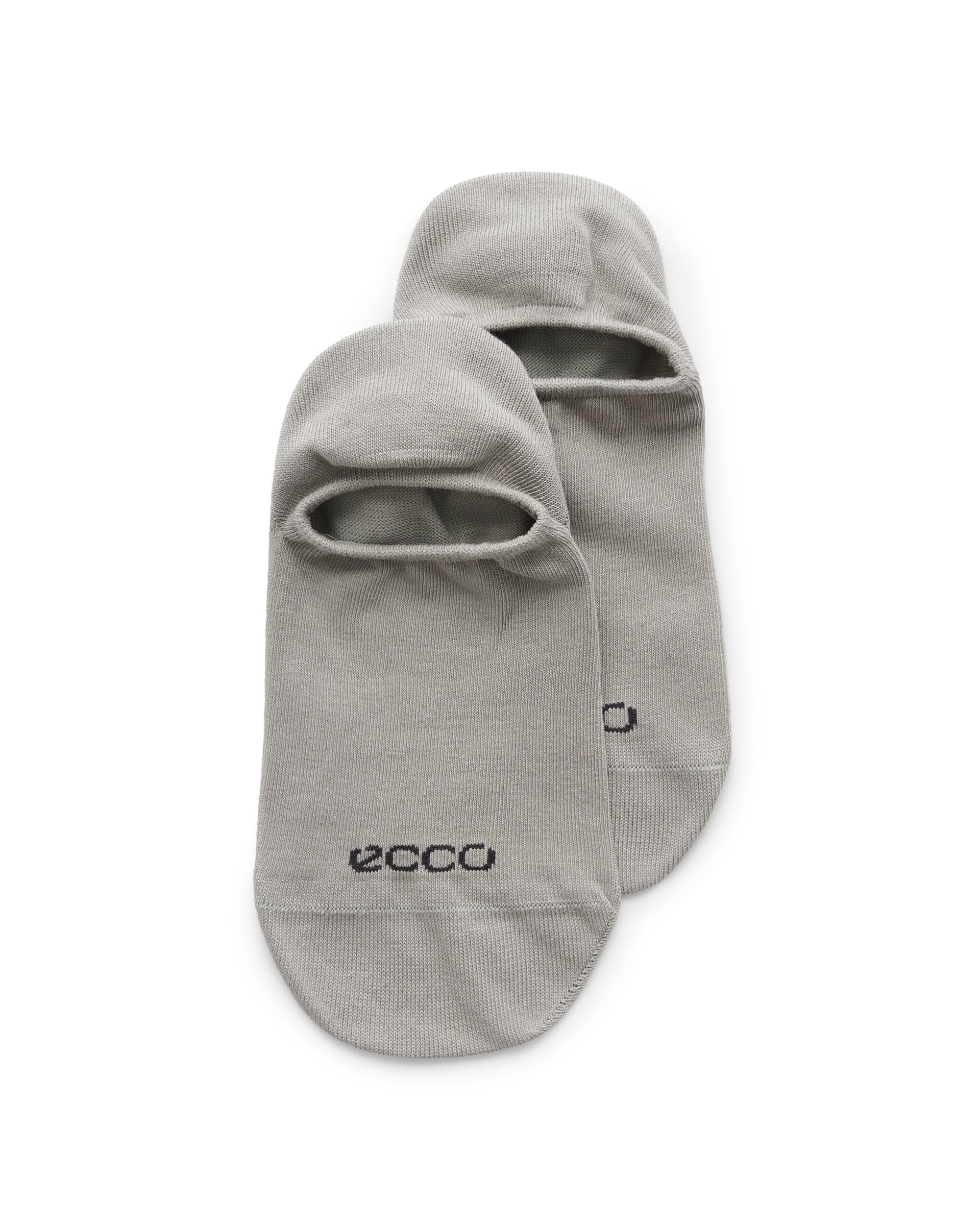 ECCO® Classic No-Show Socks - Gray - Main