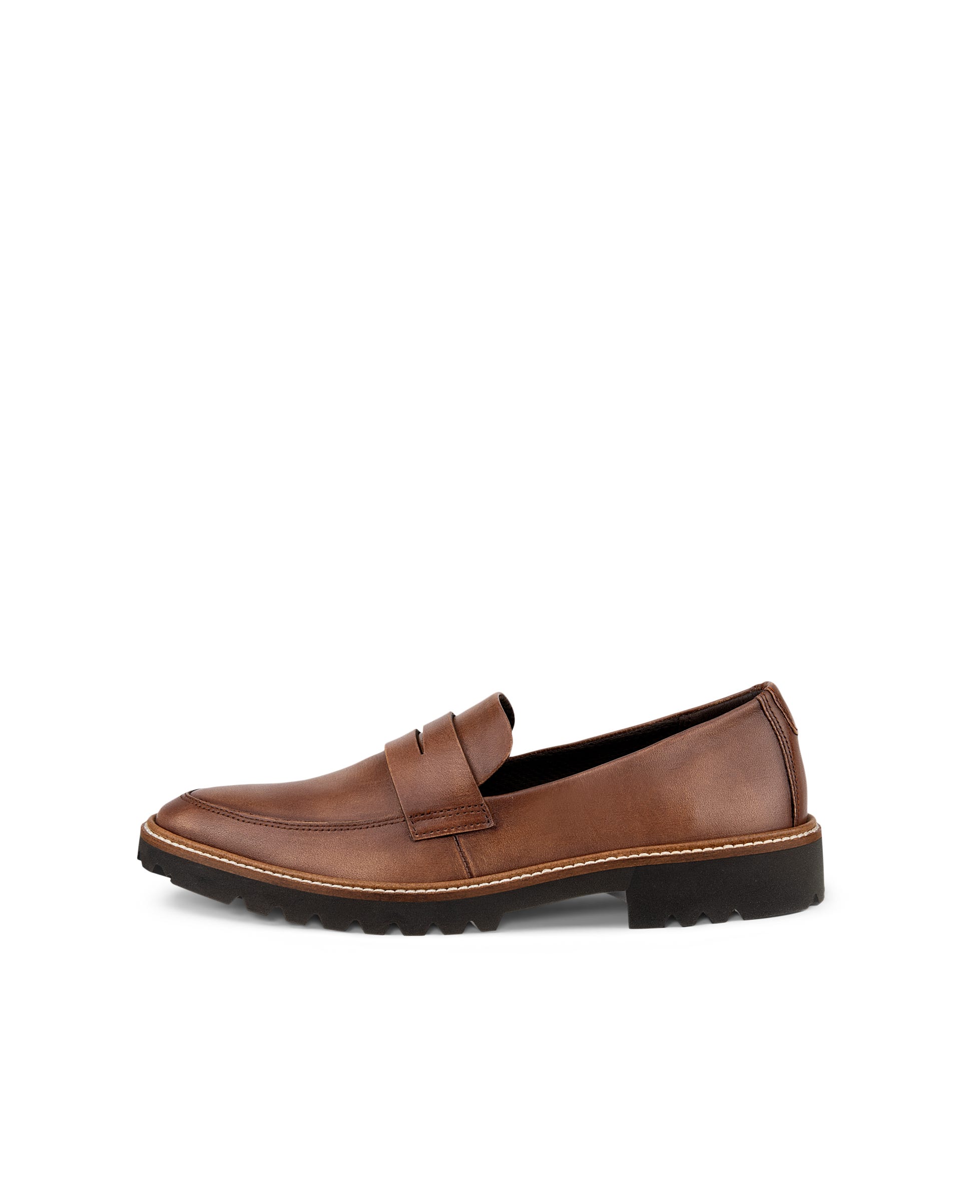 ECCO Modern Tailored Penny Loafer - Brown - Outside