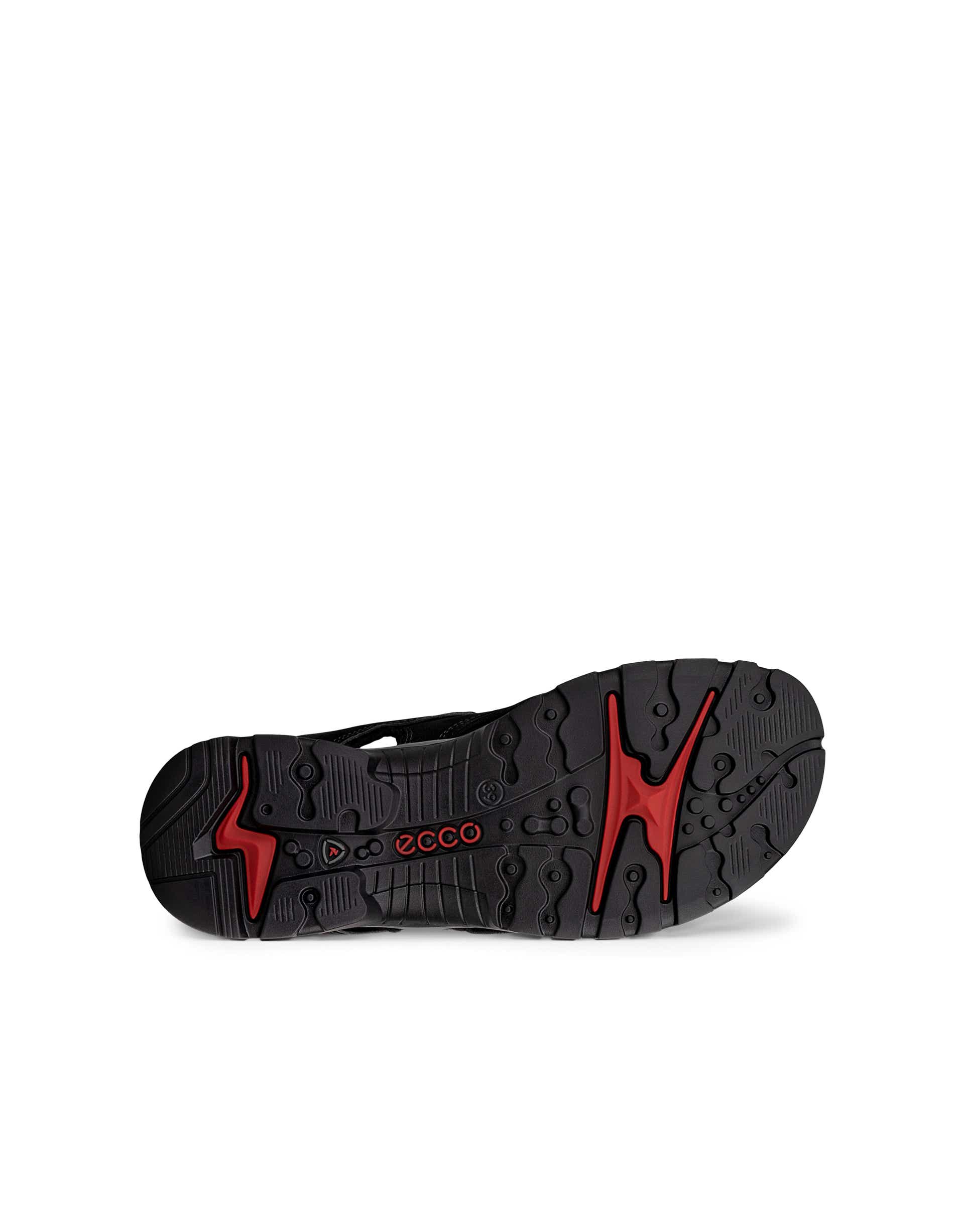 Dámské nubukové outdoorové sandály ECCO® Offroad - Černá - Sole