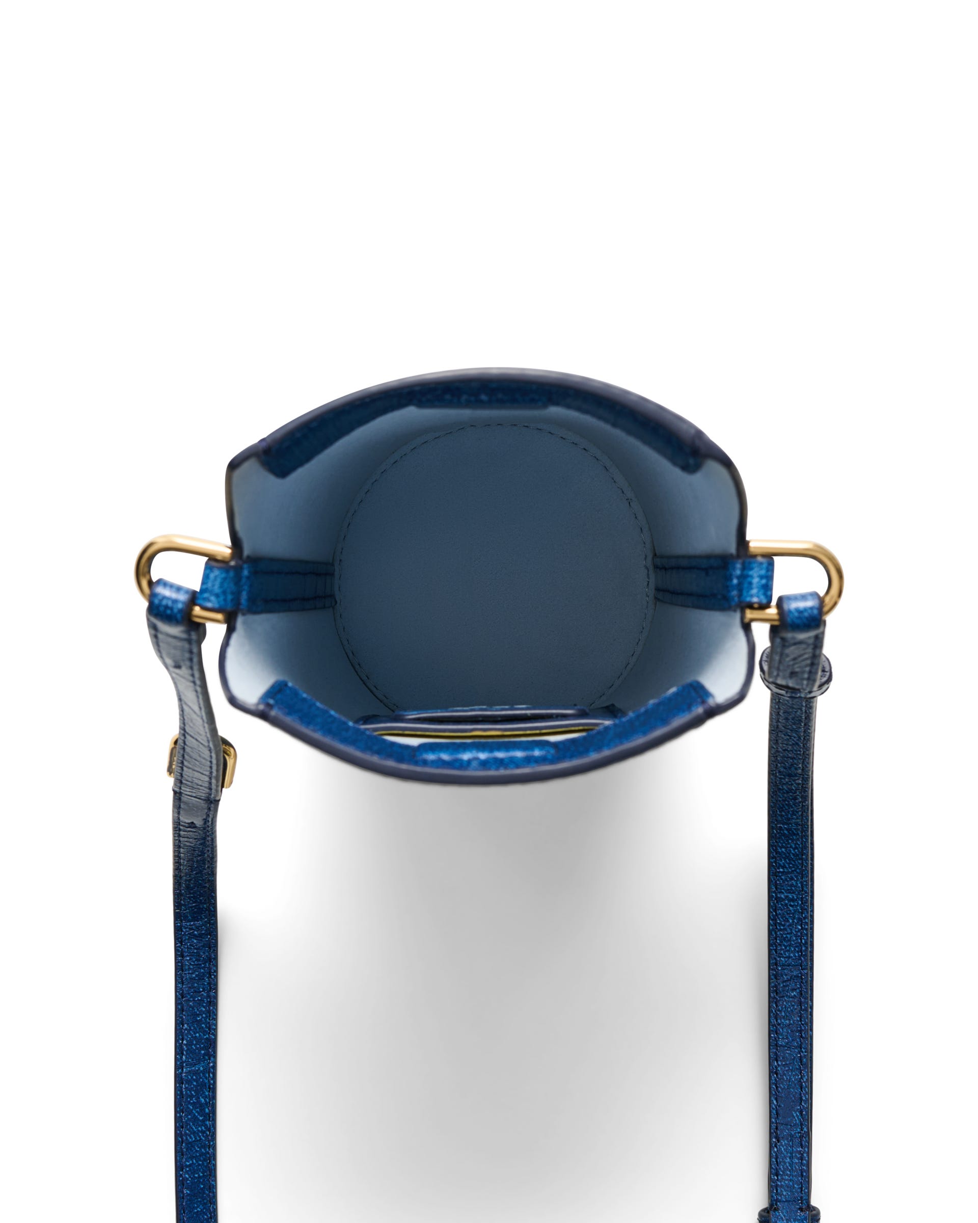 ECCO® Pot Leather Crossbody Bag - Blue - Birdeye