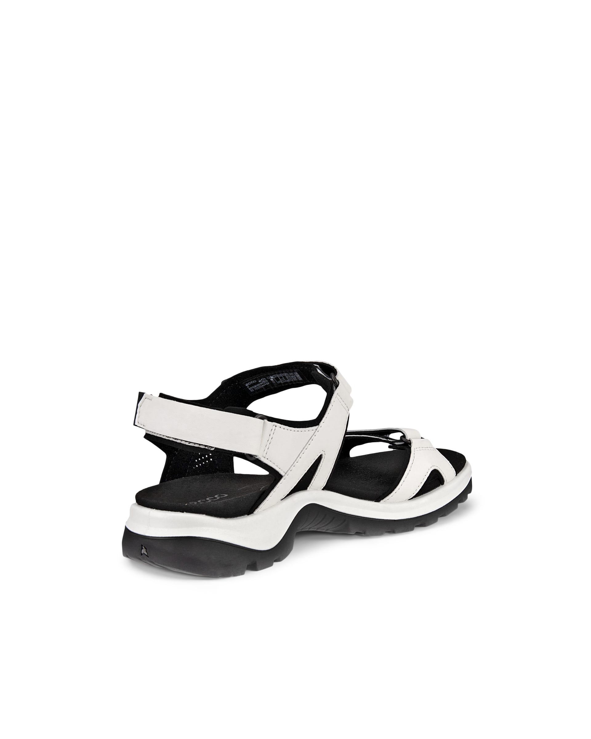 Women's ECCO® Offroad Leather Outdoor Sandal | White