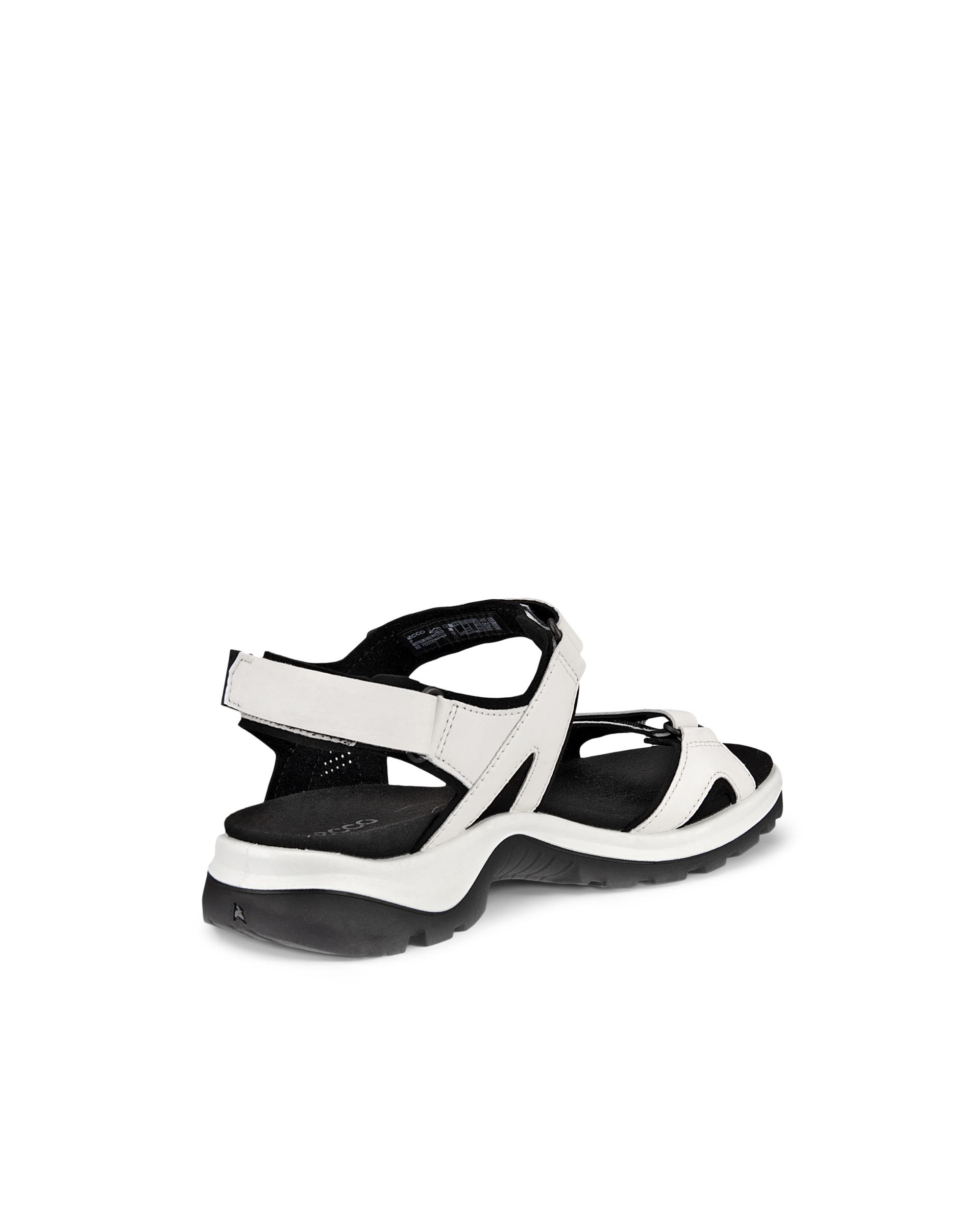 Women's ECCO® Offroad Leather Outdoor Sandal - White - Back