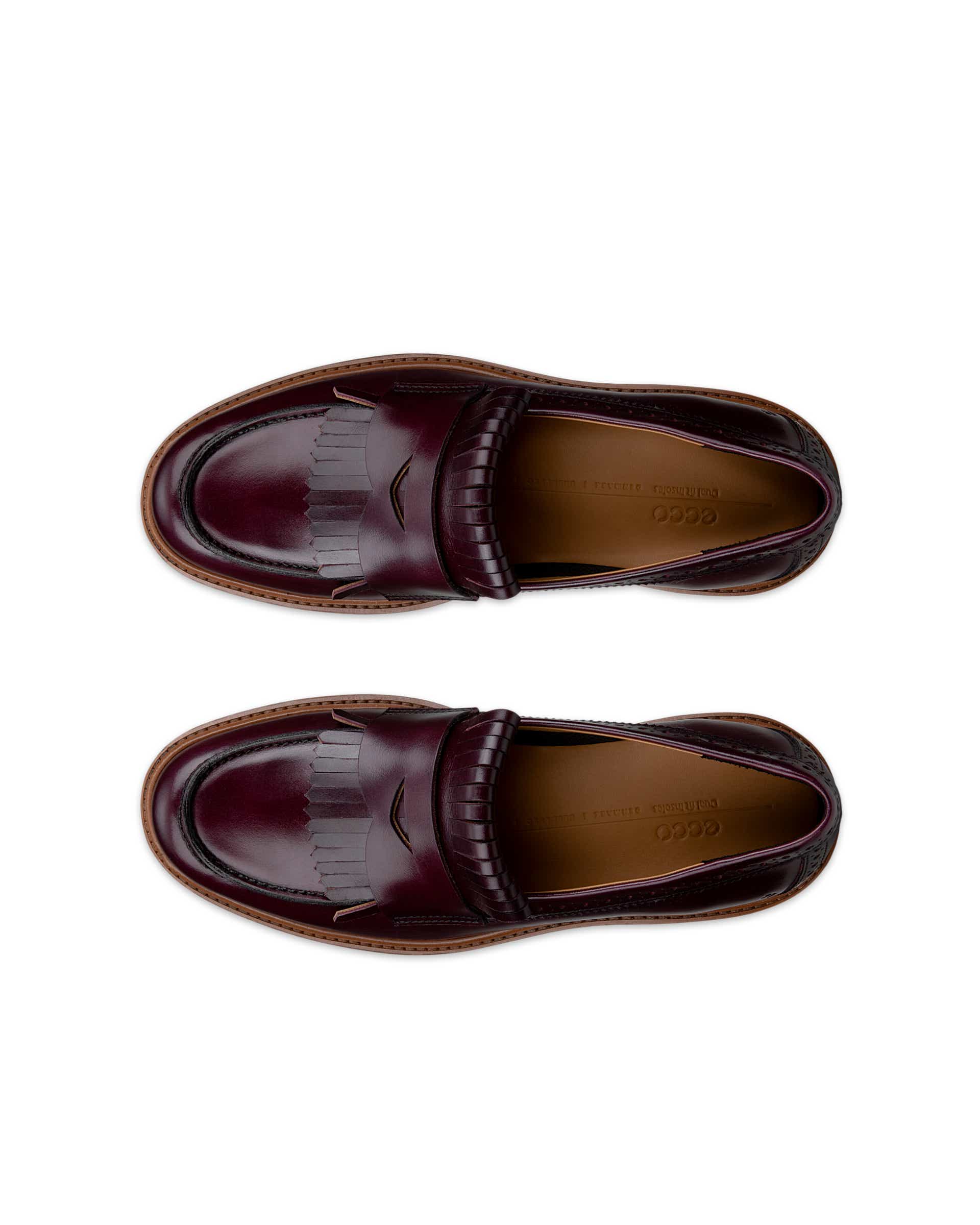 ECCO METROPOLE OSLO W LOAFER - Red - Top left pair