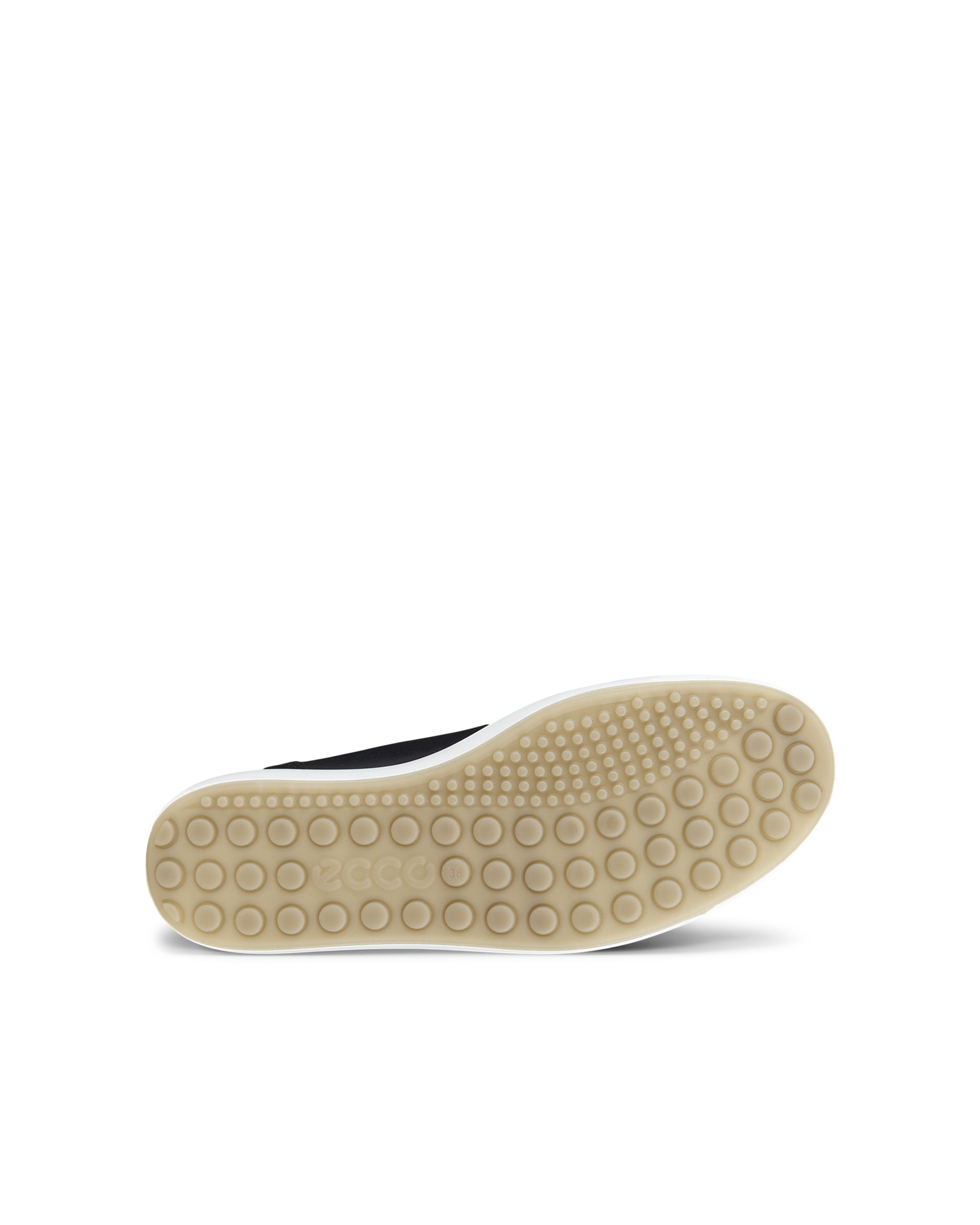 ECCO® Soft 7 baskets montante en cuir pour femme - Noir - Sole