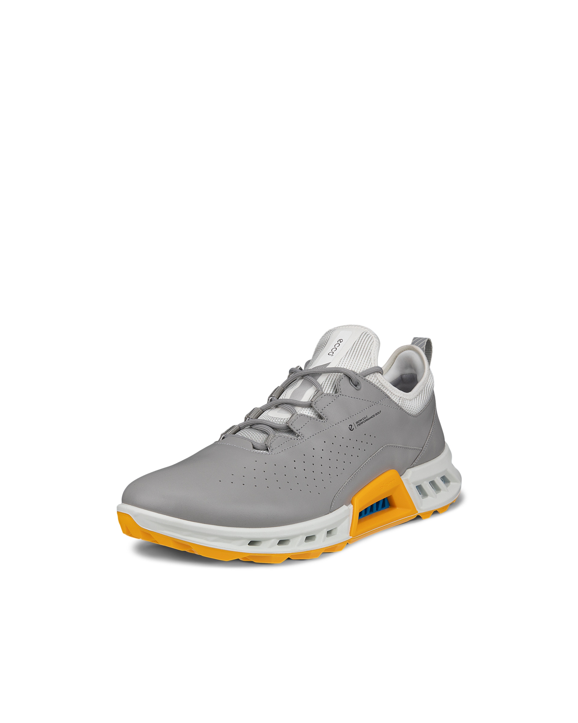 ECCO® Golf BIOM C4 chaussure de golf en cuir Gore-Tex pour homme - Gris - Main