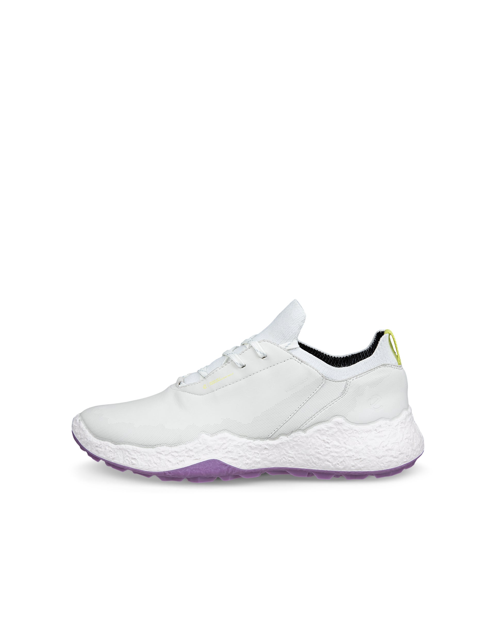 Women's ECCO® Golf Biom H5 Leather Waterproof Golf Shoe - White - Outside