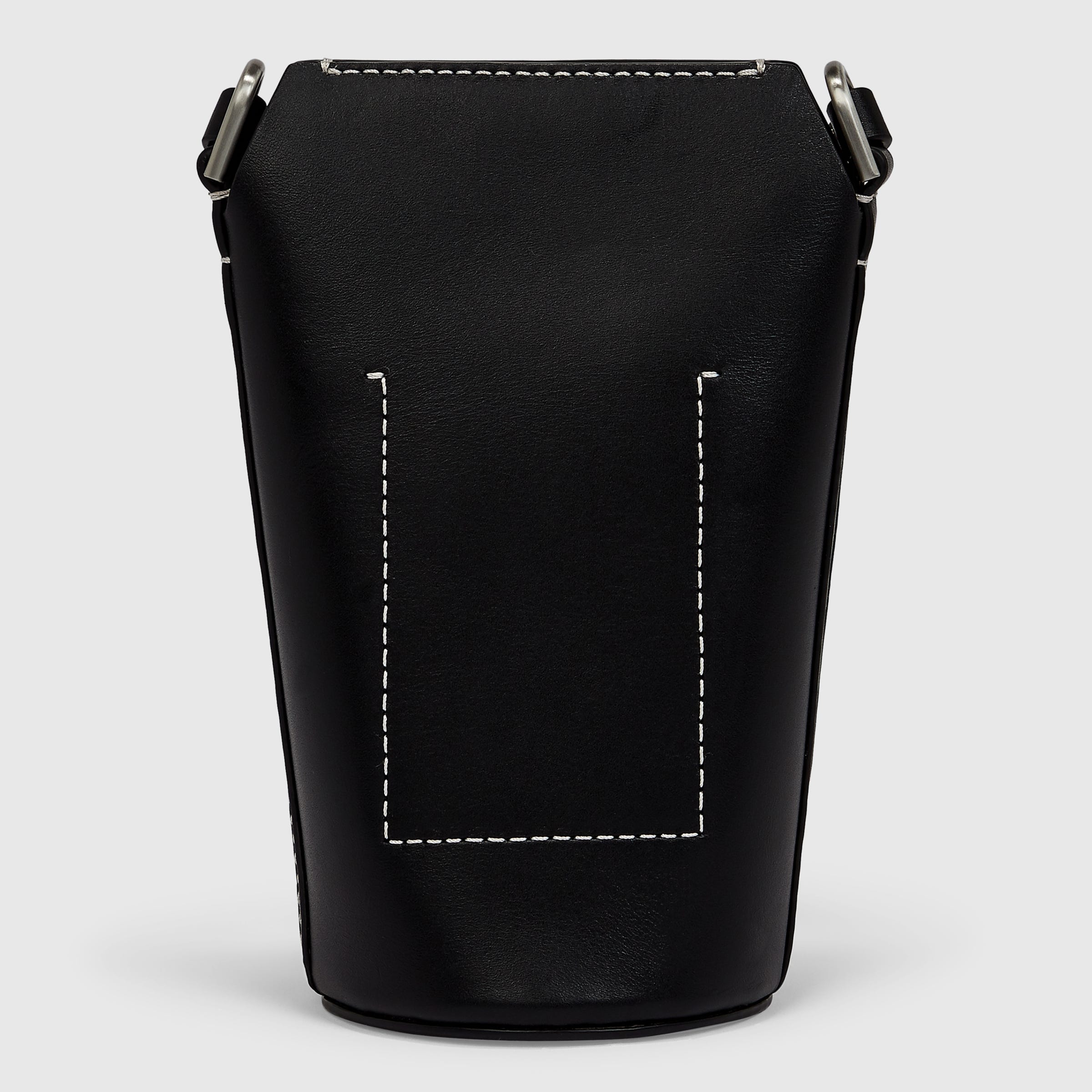 ECCO® E Leather Crossbody Bag - Black - Back