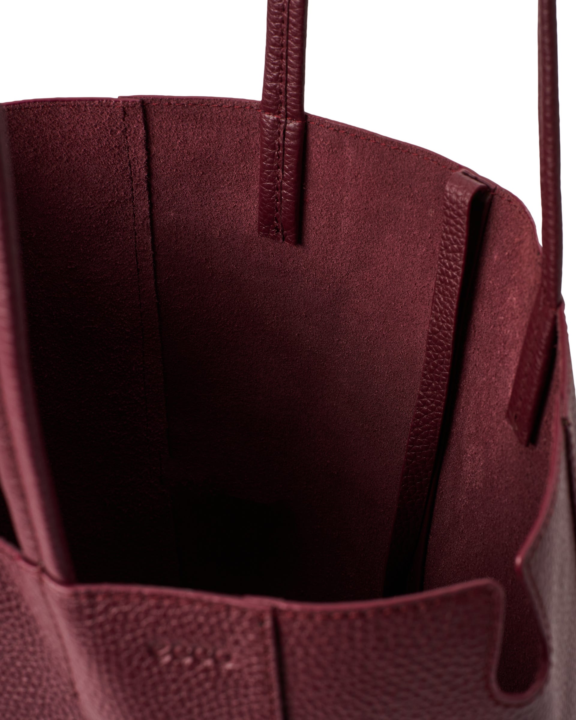 Women's ECCO® AVEN TOTE Leather Tote Bag - Red - Main