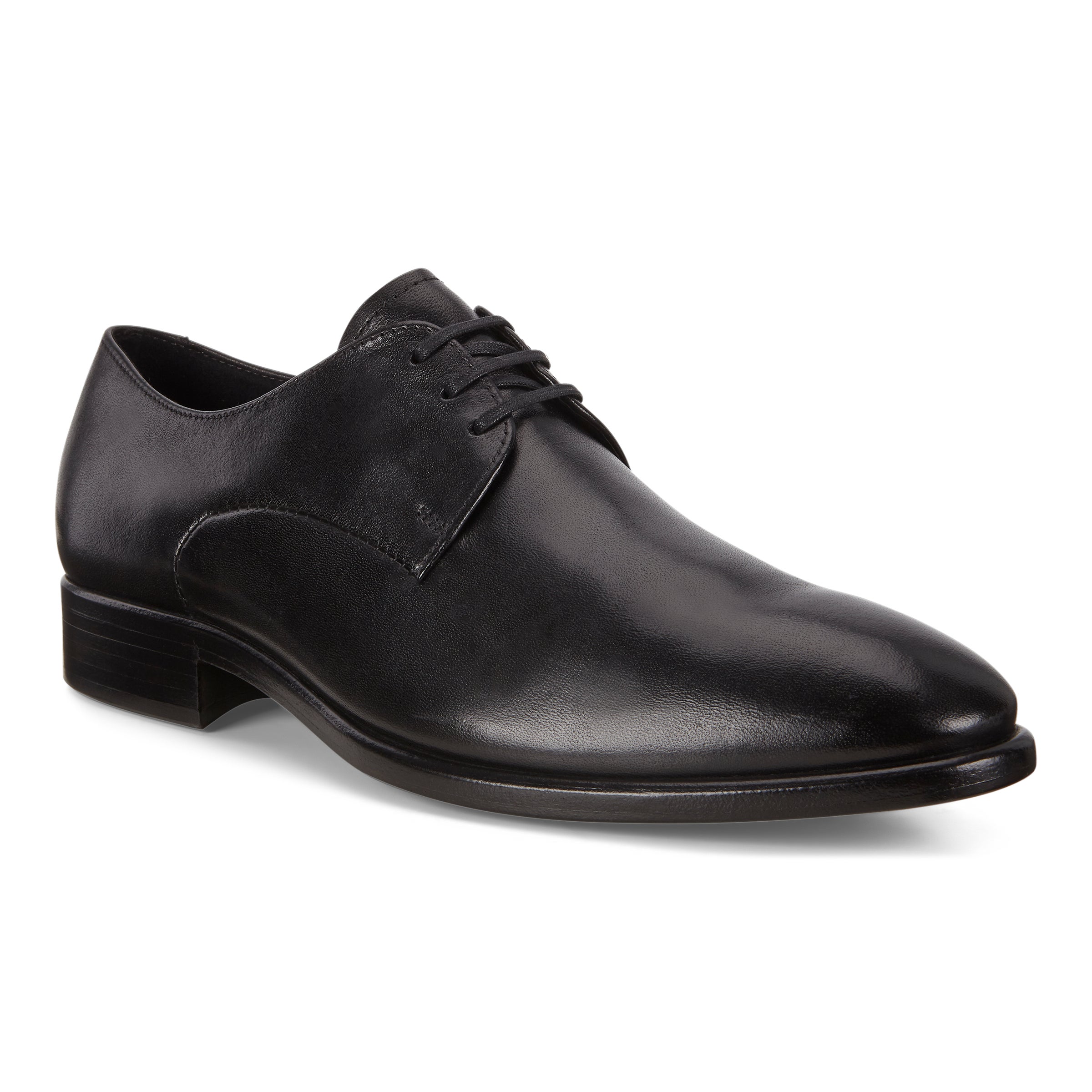 ECCO Vitrus Mondial メンズ レザーダービーシューズ - ブラック - Main