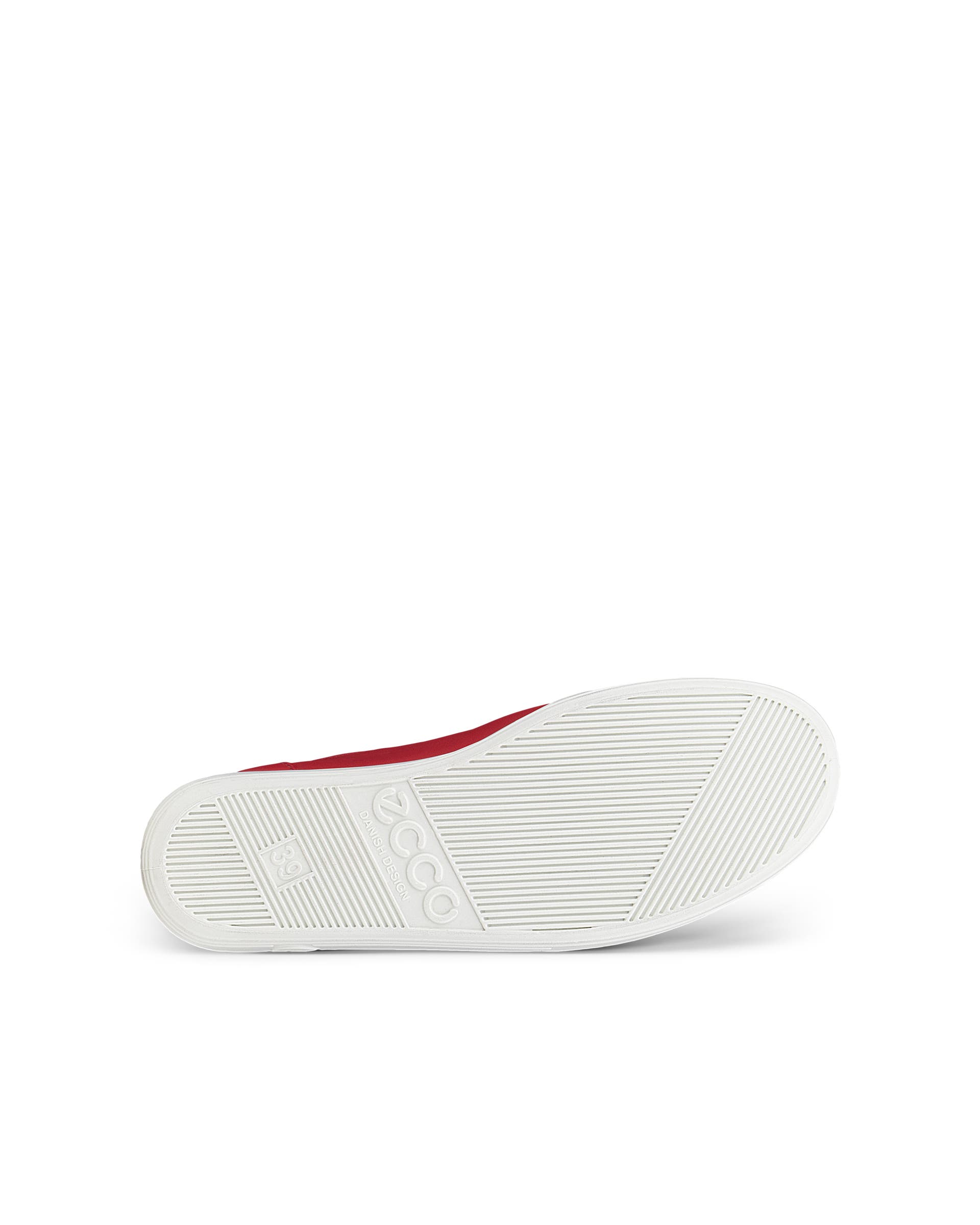 Women's ECCO® Soft 2.0 Leather Walking Shoe - Red - Sole