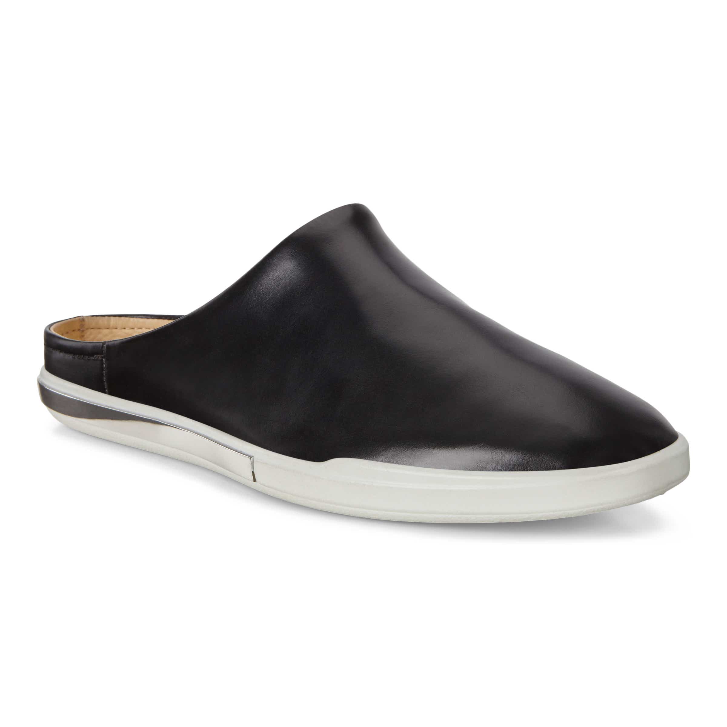 ECCO Simpil II Women's Ballerina Mules - Black - Main
