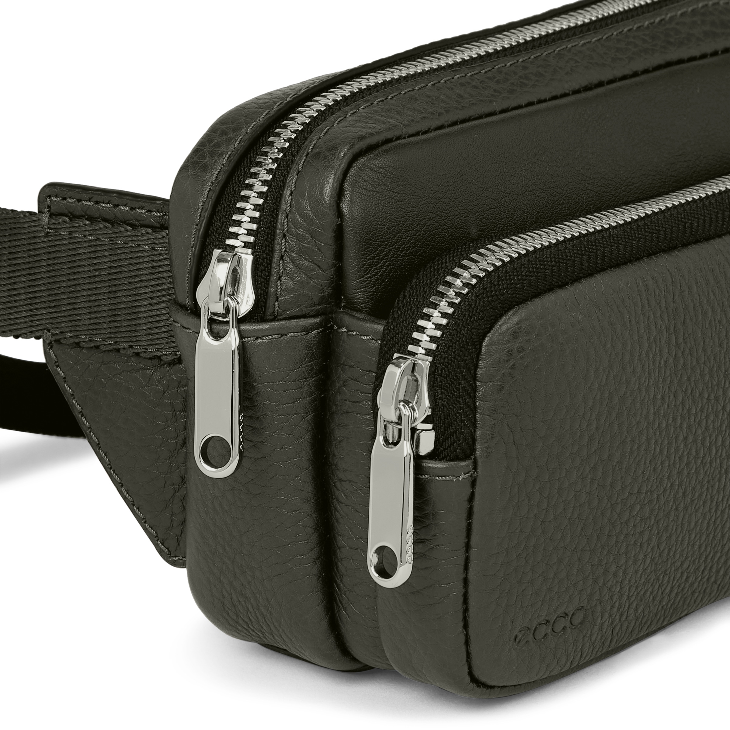 ECCOยฎ Leather Waist Bag - Green - Detail-1