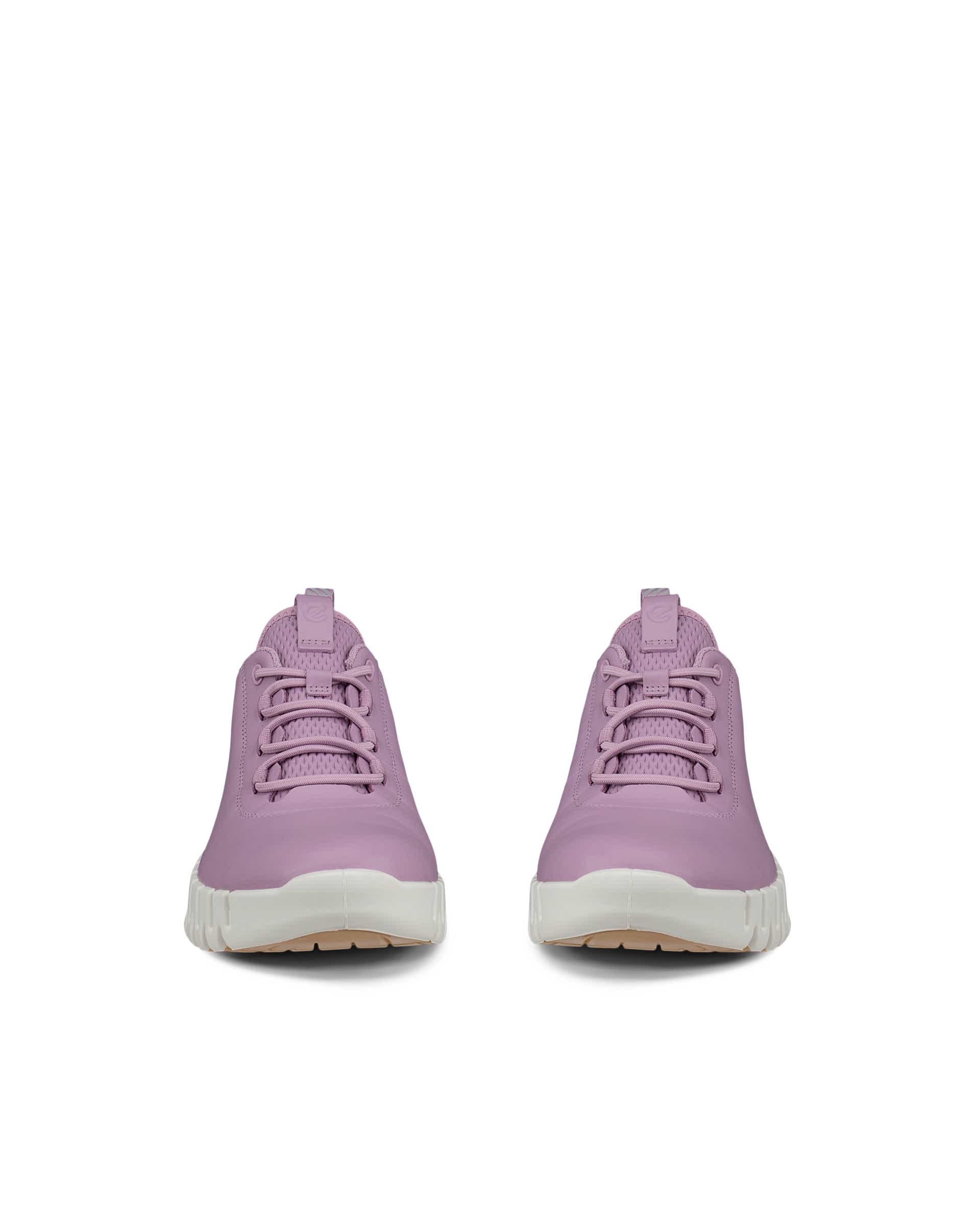 ECCO® Gruuv baskets en cuir pour femme - Violet - Front pair