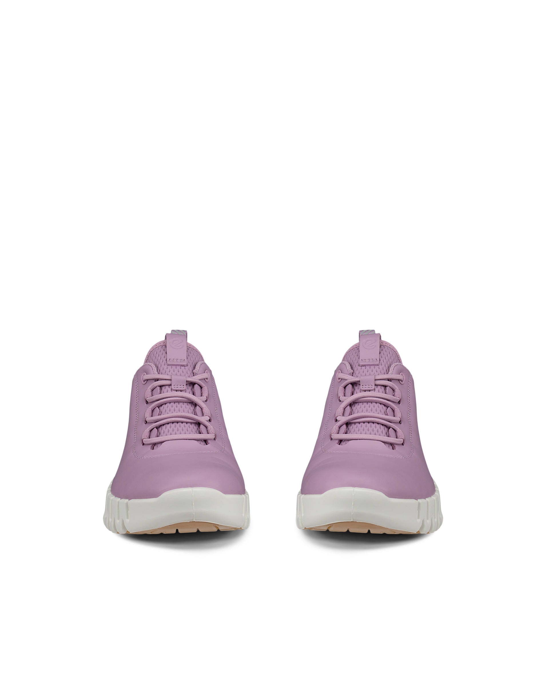 ECCO® Gruuv baskets en cuir pour femme - Violet - Front pair
