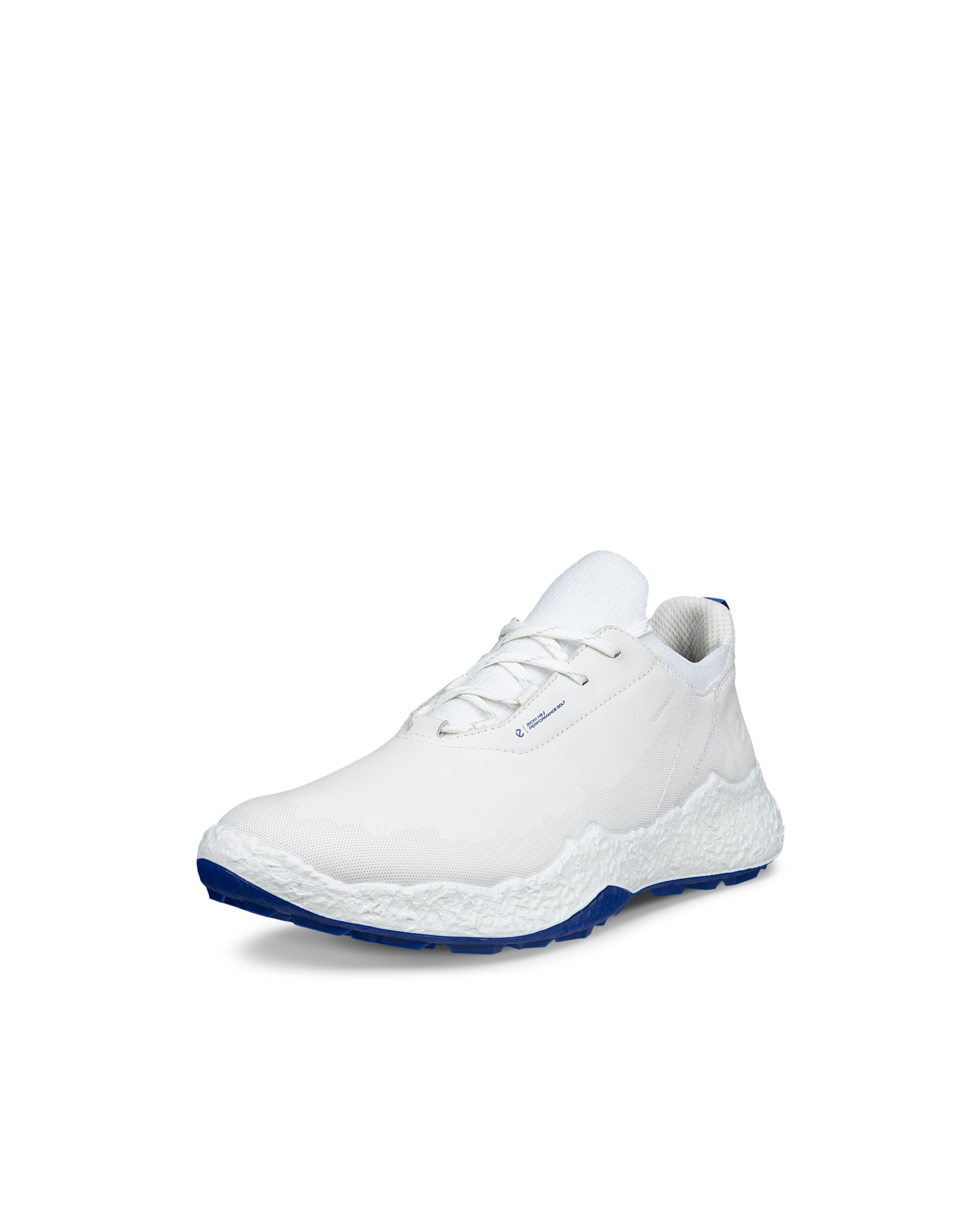 Men's ECCO® GOLF BIOM H5 Leather Waterproof Golf Shoe - White - Main